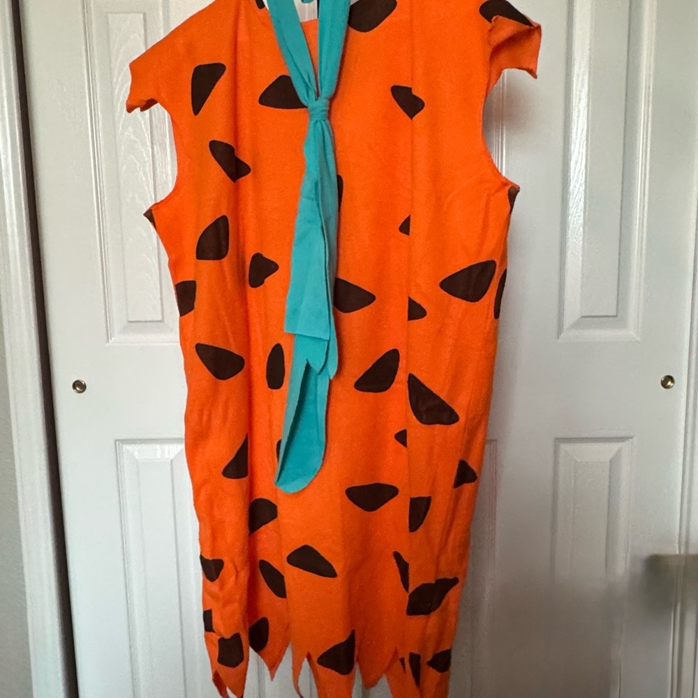 Orange and Black adult Costume